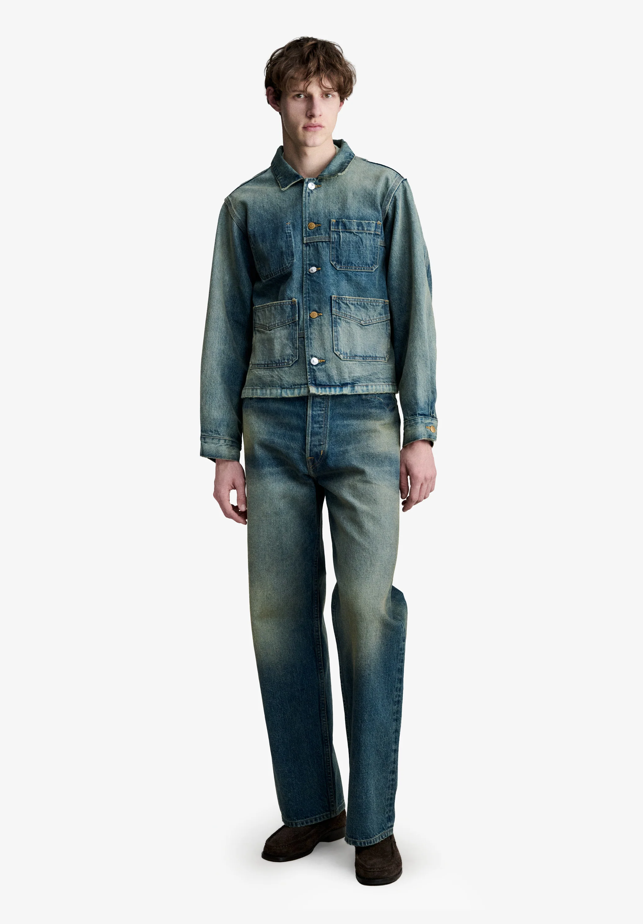 A.P.C. x Brain Dead Selvedge chore jacket - Image 3