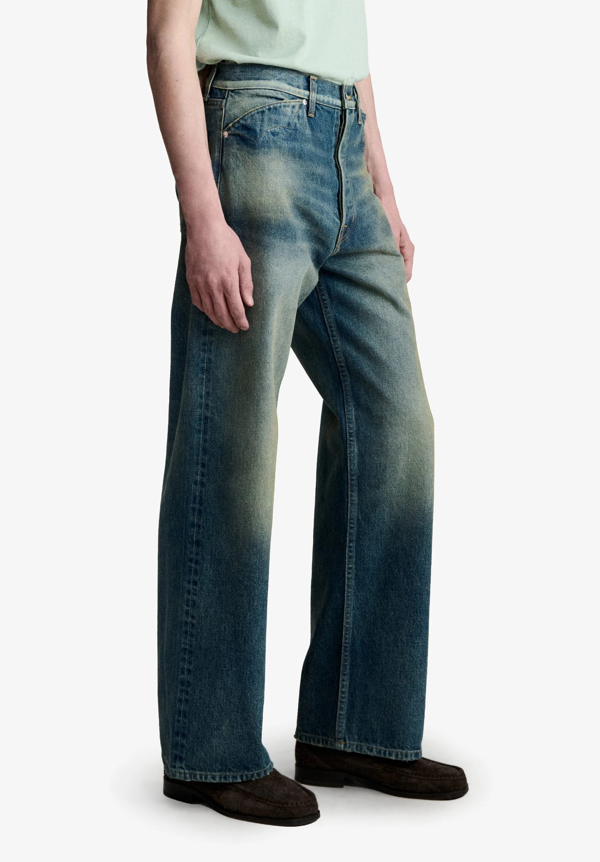A.P.C. x Brain Dead Type 00 selvedge denim pants - Image 5