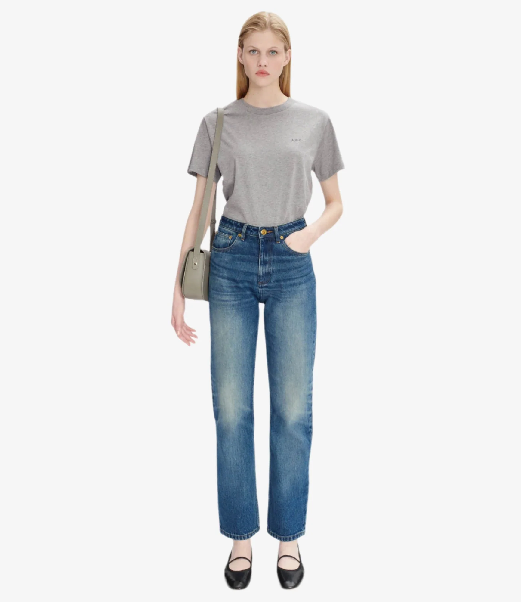Standard A.P.C. Brodée T-shirt (W) - Image 3