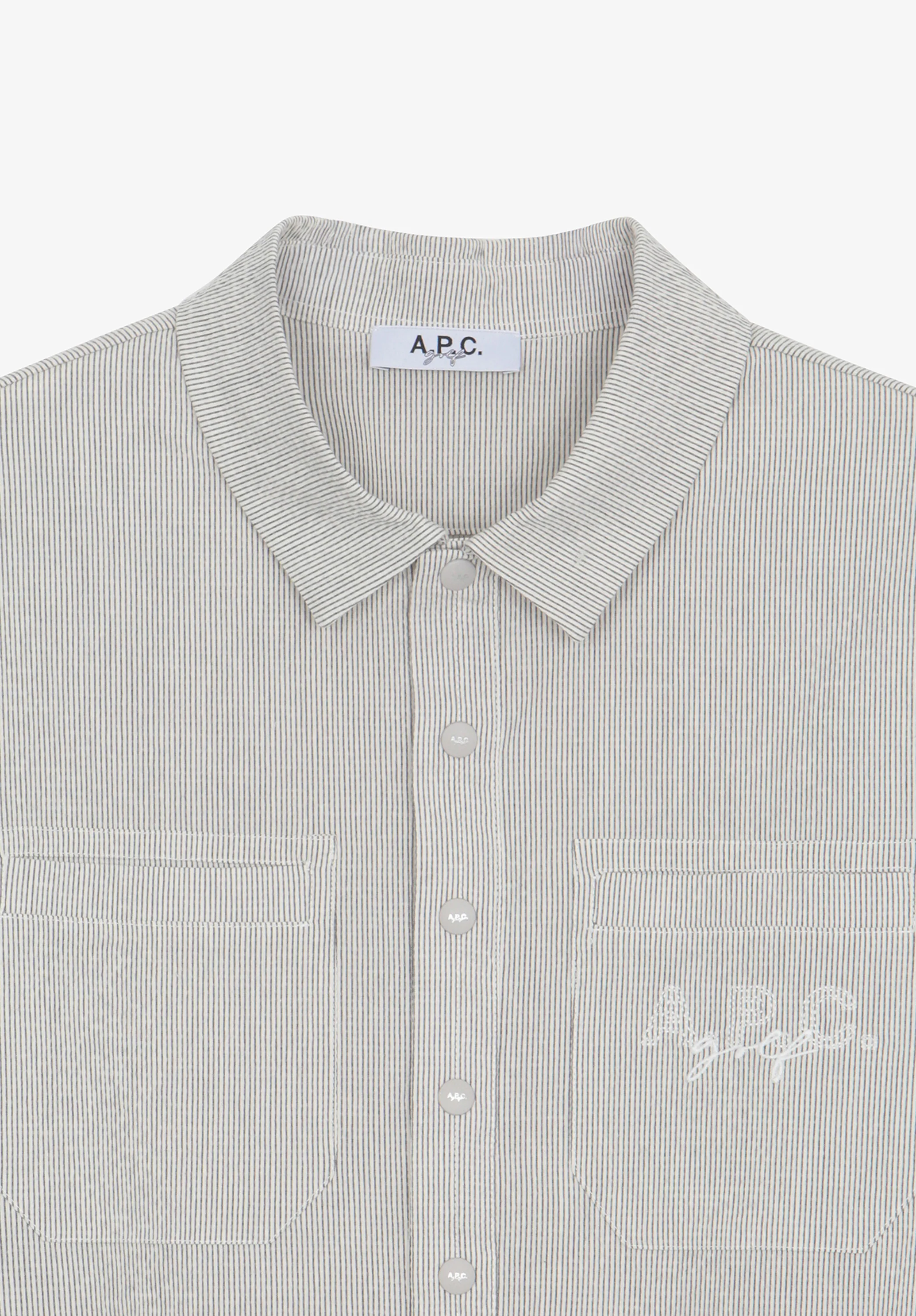 Seersucker polo A.P.C. Golf - Image 4
