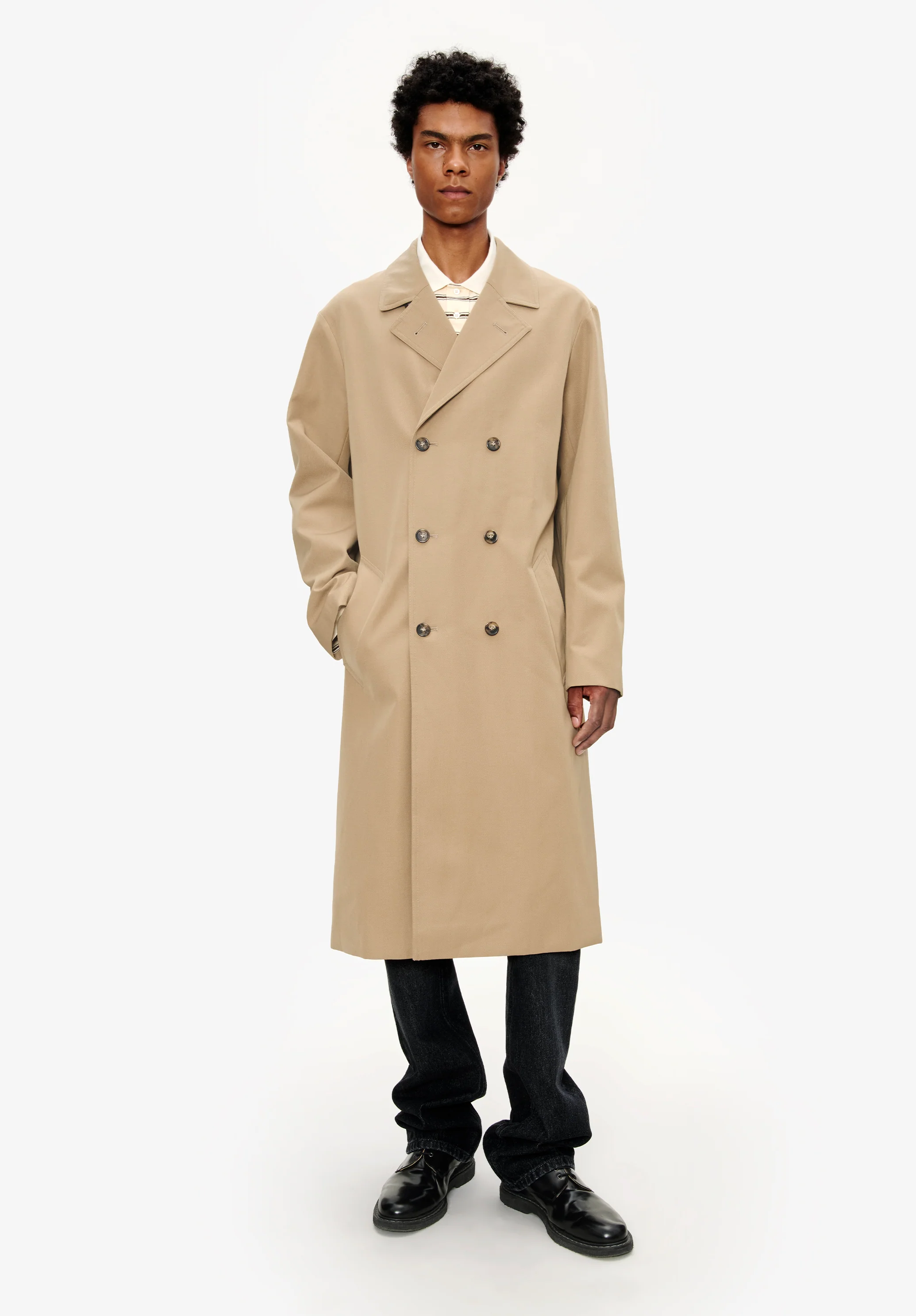 Double-breasted coat - Image 4