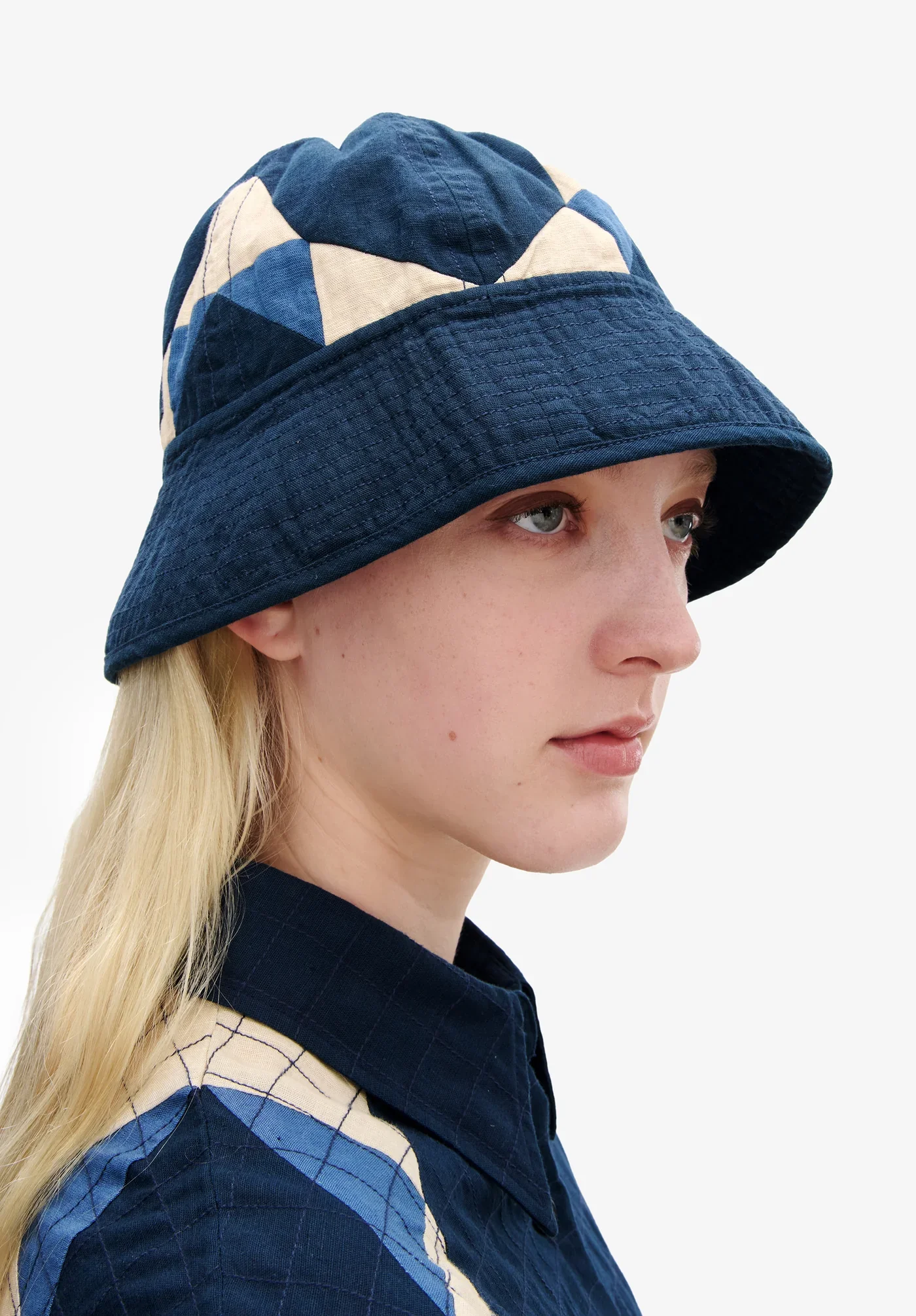 Quilted bucket hat - Image 2