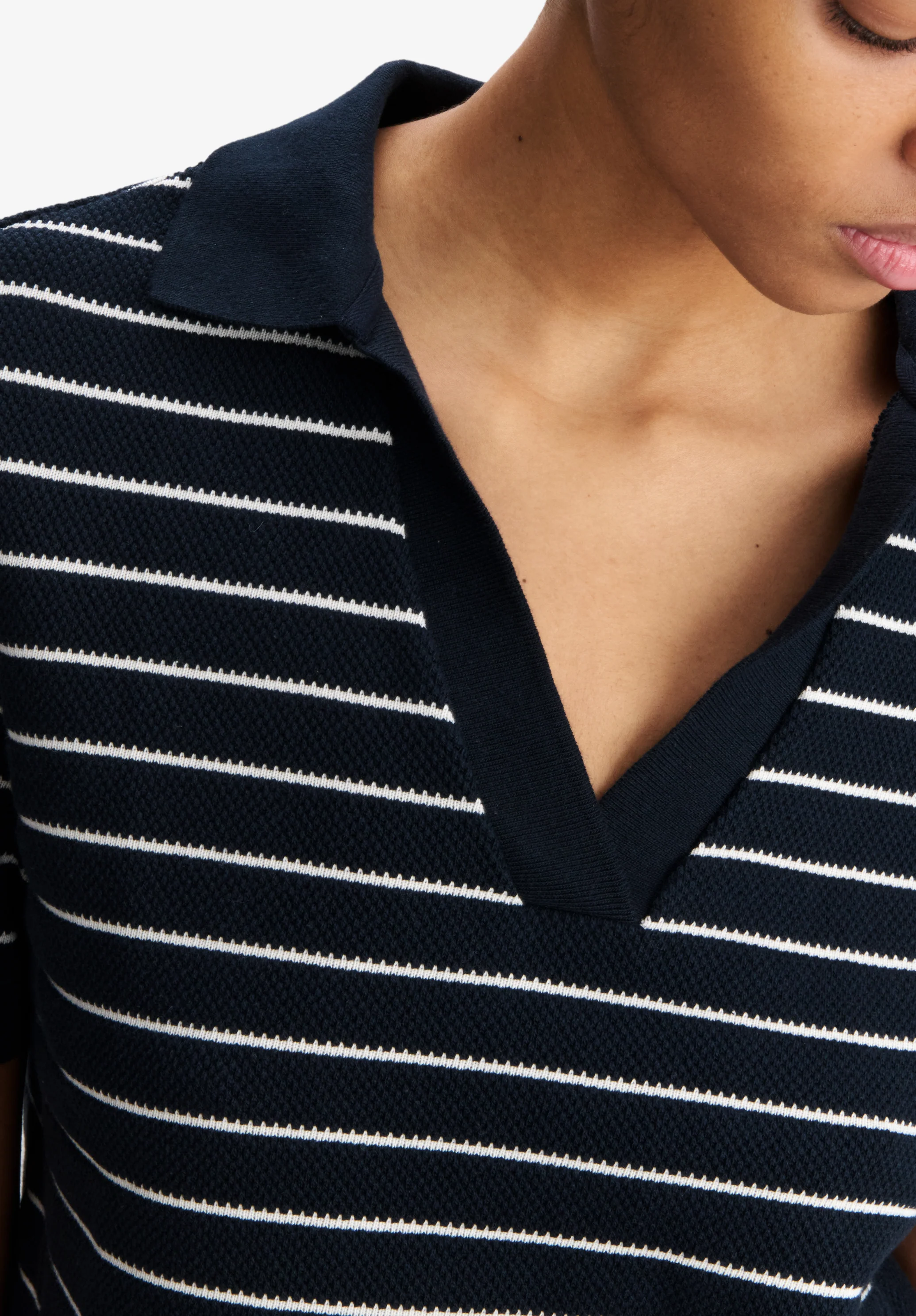 Livia Cropped Polo Shirt - Image 5