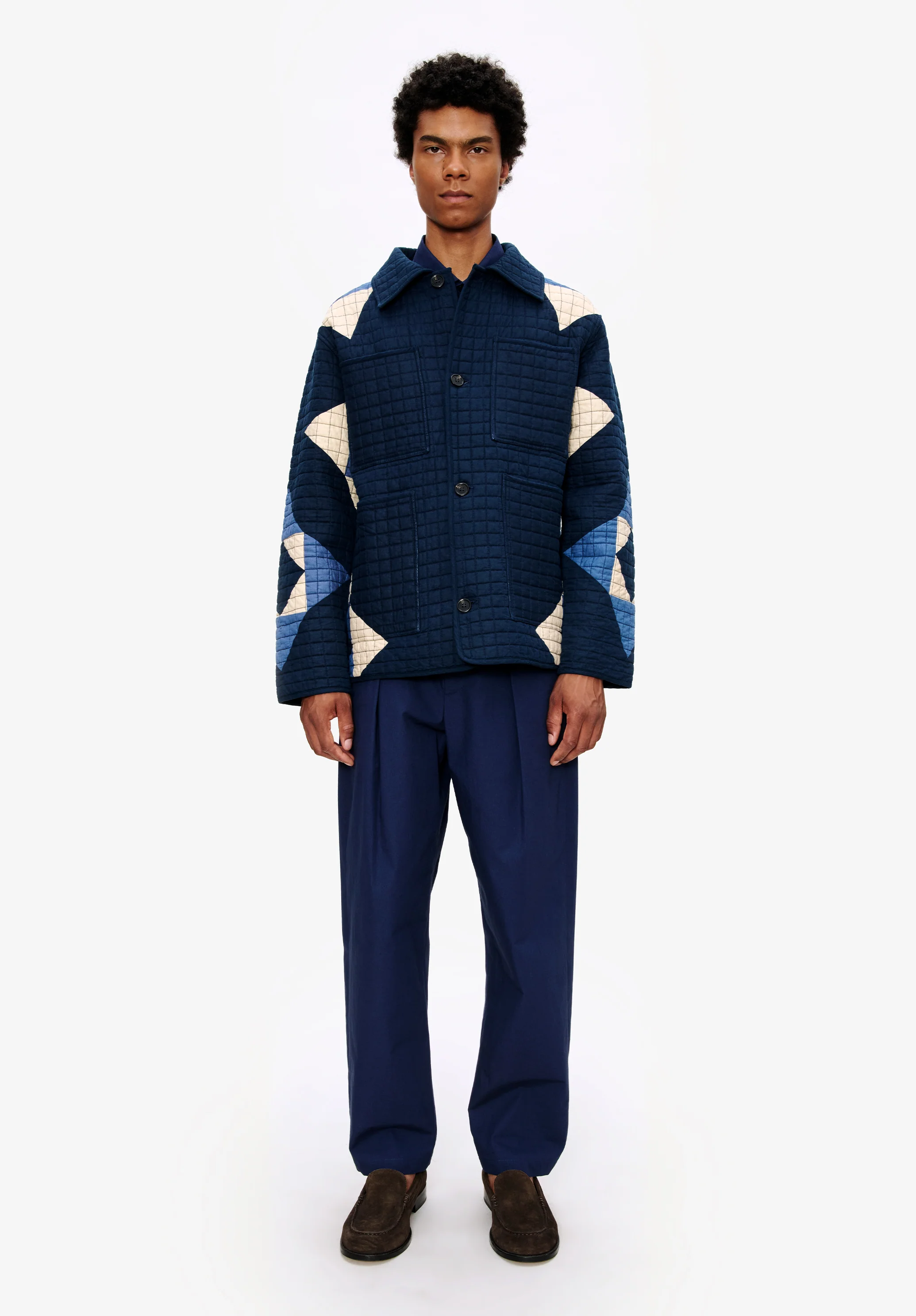 Quilted jacket (M) - Image 4