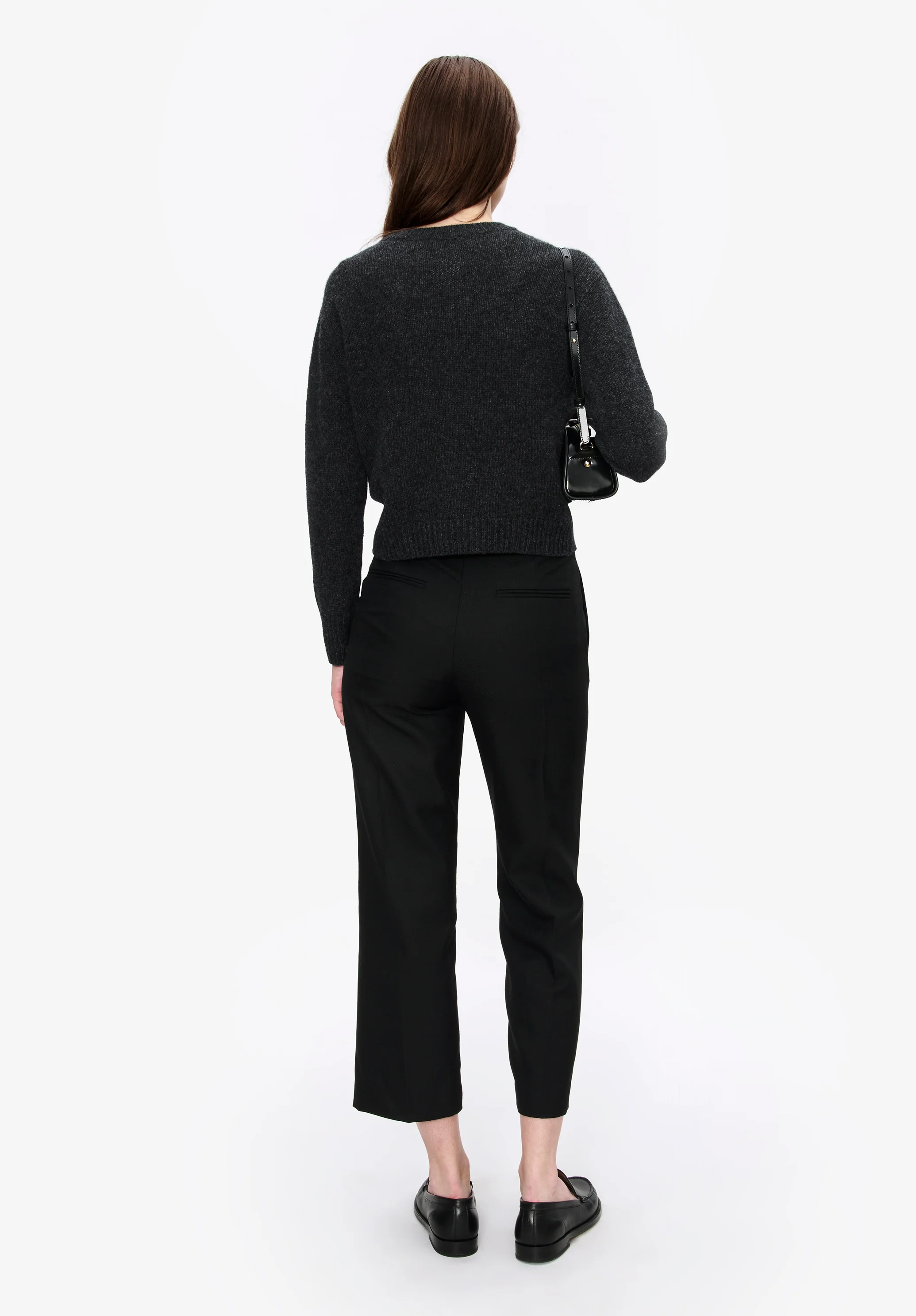 Short crew neck sweater - Image 3