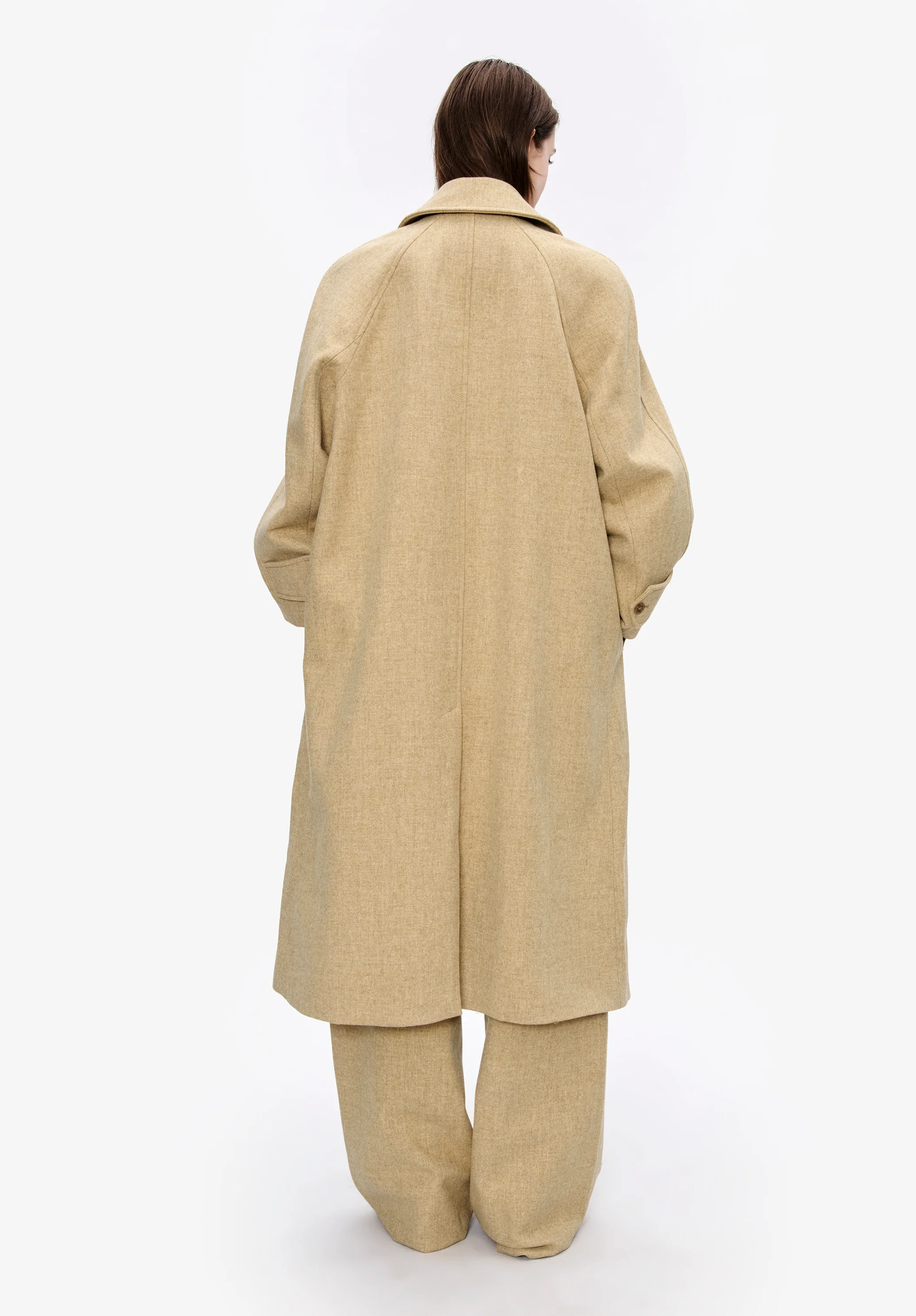 Raglan sleeve coat - Image 3