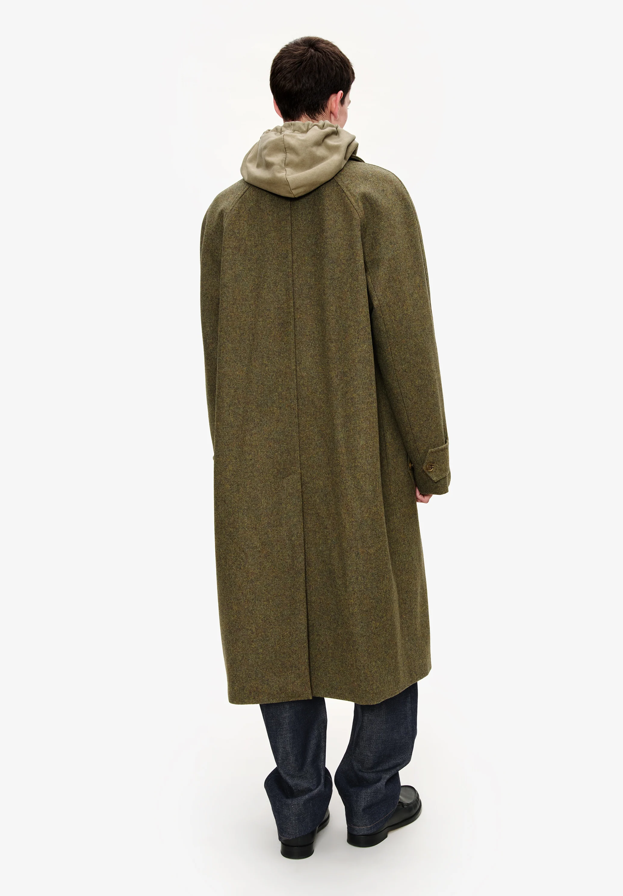 Raglan sleeve coat - Image 3
