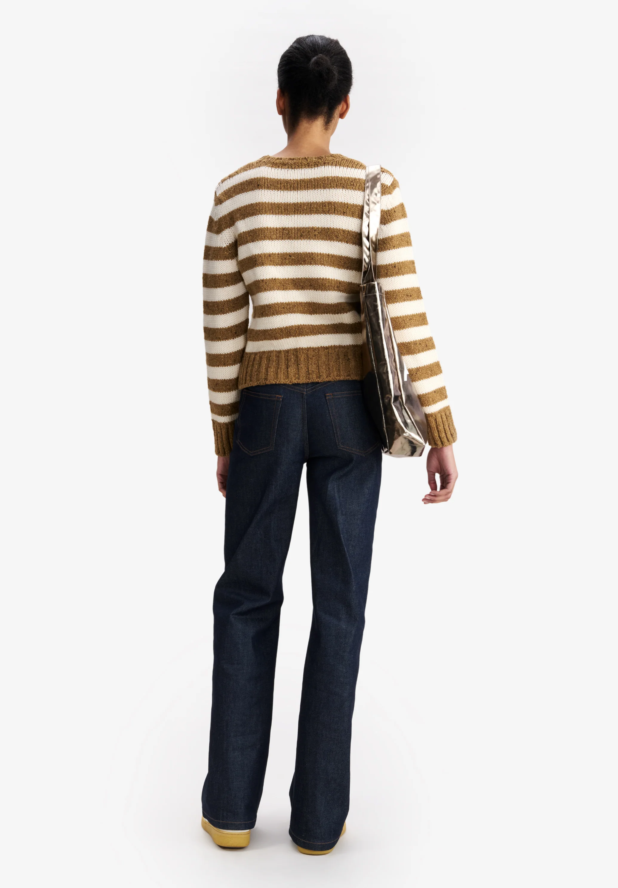 Speckled striped sweater - Image 3