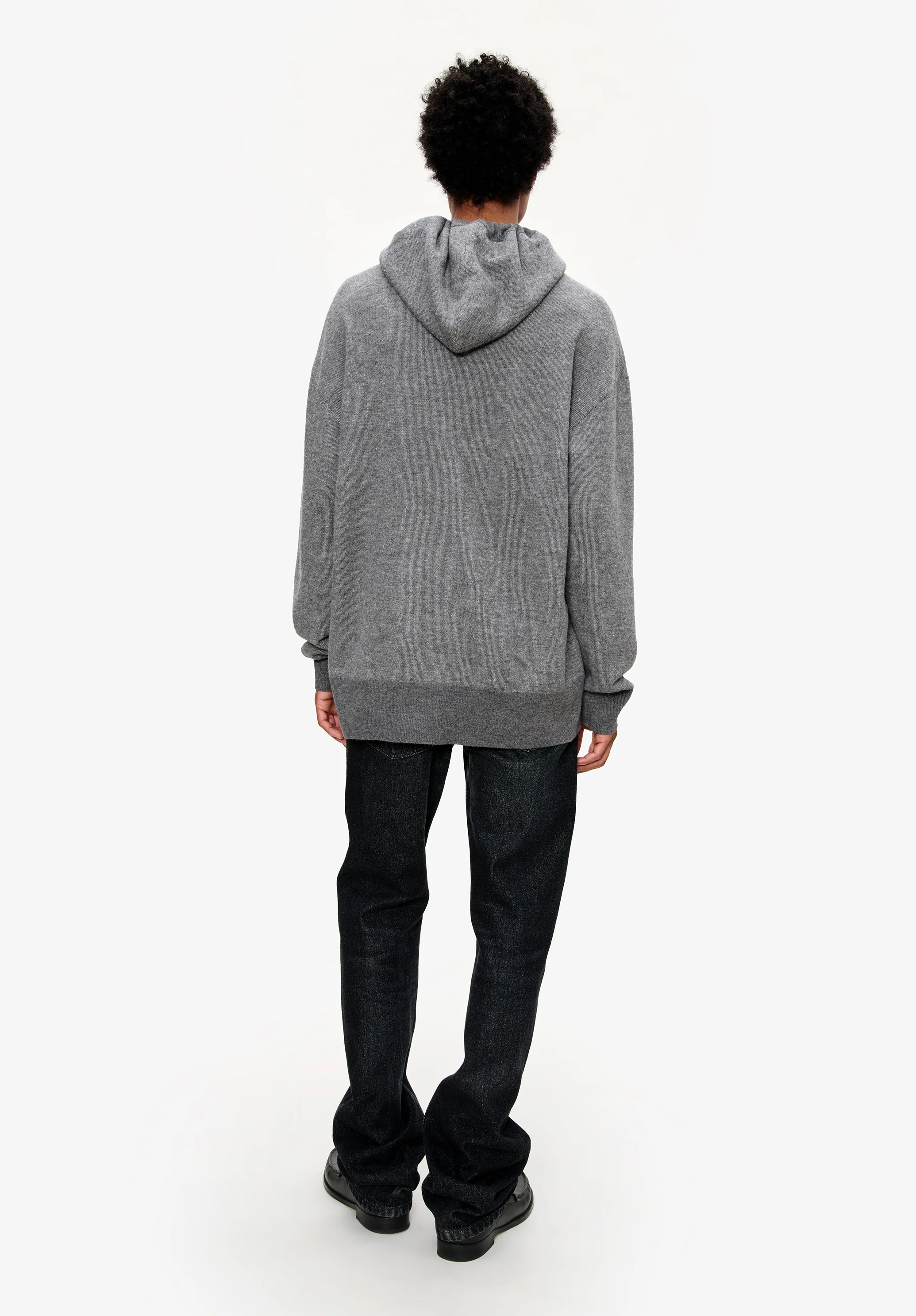 Unisex wool hoodie (M) - Image 3