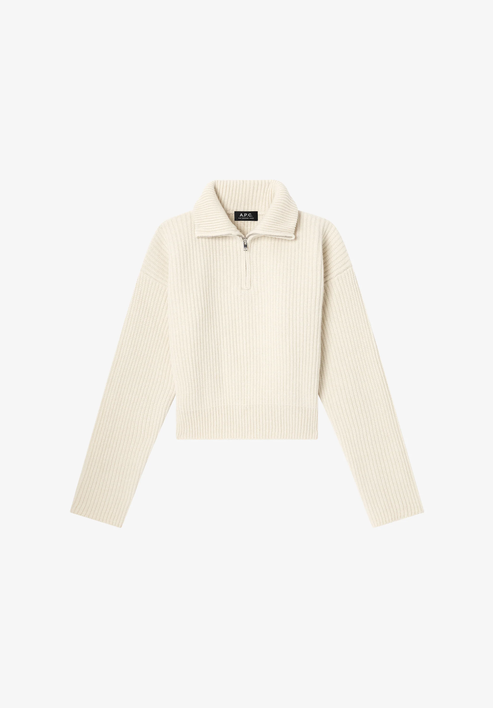Wide-rib sweater