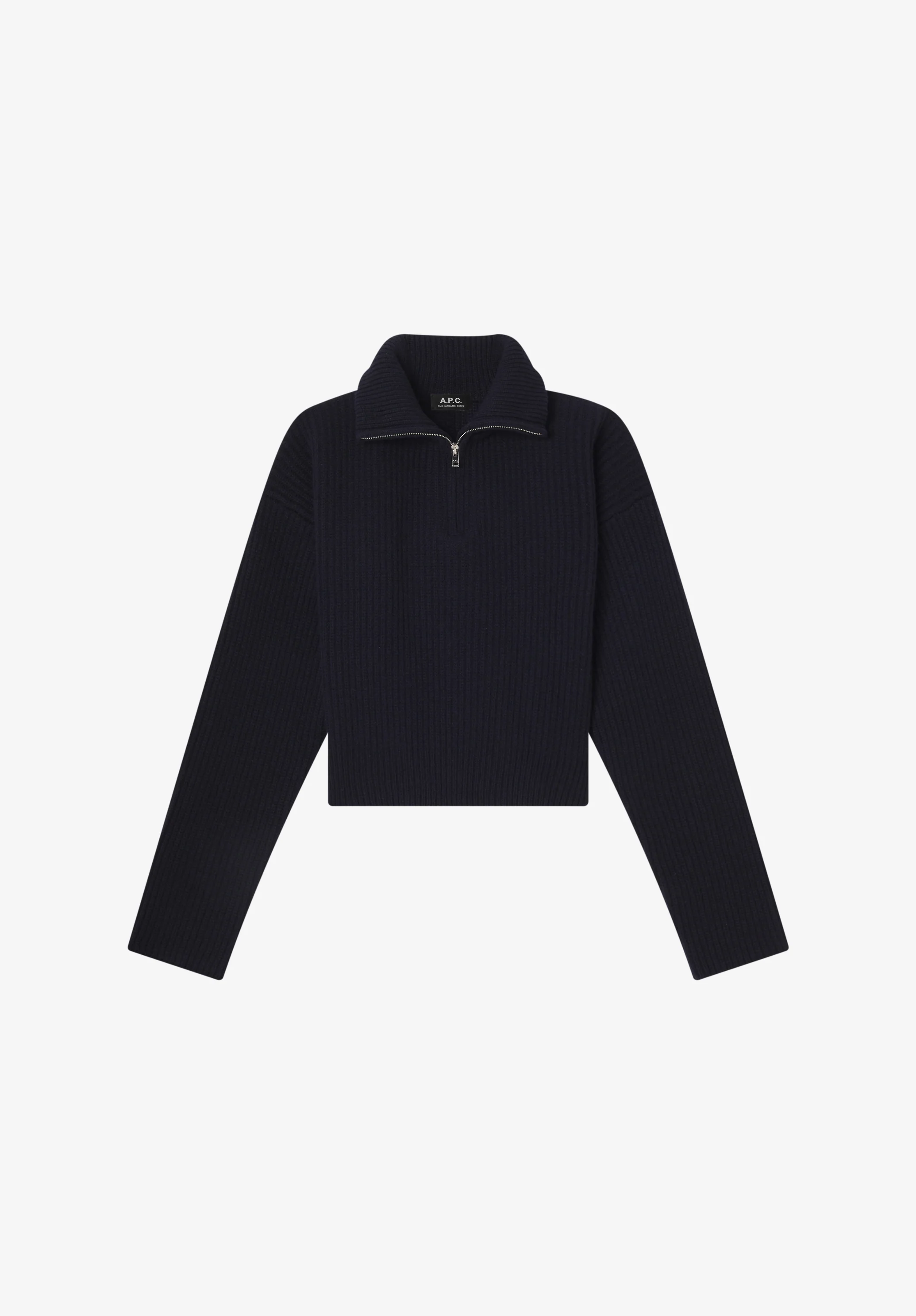 Wide-rib sweater