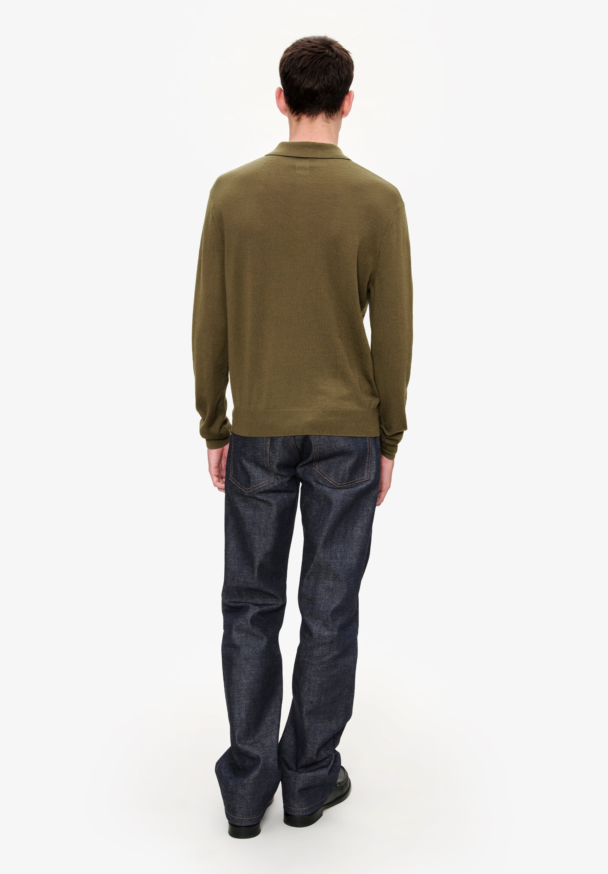 Wool polo shirt - Image 3