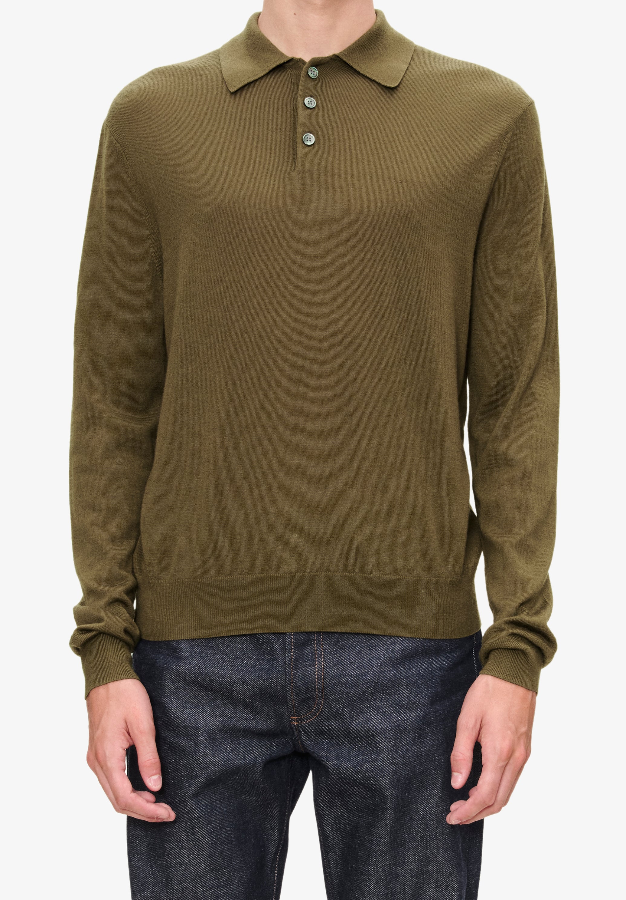 Wool polo shirt - Image 4